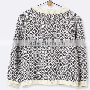 High Quality Baby Cardigan With V-neckline(BKNB1046) thumbnail-2