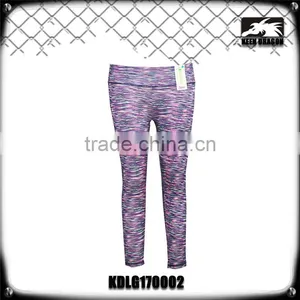 Women Printed Extra Soft Plus Size Lightweight Capri Leggings thumbnail-2