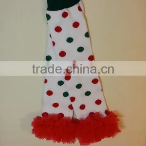 New Baby Leg Warmers With Ruffles and Good Quality Cotton Legging Chevron Ruffle Leg Warmers Infant Socks Leggings thumbnail-4