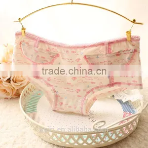 2017 Wholesale Women New Fashion Cotton Panties Ladies Underwear Sexy Briefs thumbnail-2