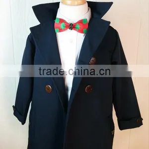 Stylish Coat Little Trench Wool Coats Kids Clothes Boys Formal Winter Jacket thumbnail-3