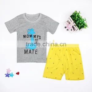 S16039A Kids's Cotton Pajamas Sleepwear Children's Sleepwear thumbnail-2