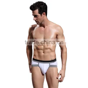 Comfortable Panties Hot Sale Men Male Underwear Men's Boxer Underwear Sexy Patchwork Cotton Man Underwear Boxer Solid Underpants thumbnail-1