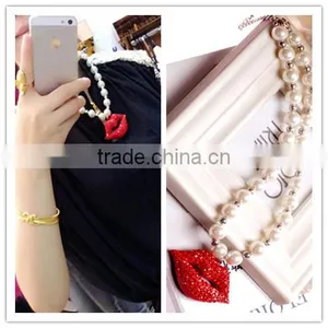 Wholesale 2014 Red Rhinestone Smooch Necklace thumbnail-1
