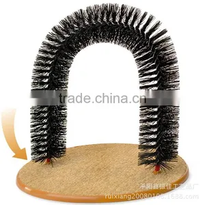 Cat Scratch Itch Toys Rubbing Exercise Toys Bow Hair Brush thumbnail-4