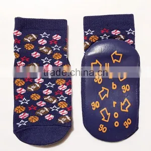 Cartoon Tube Baby Floor Shoes Newborn Anti Slip Kids Rubber Soles Baby Socks thumbnail-2