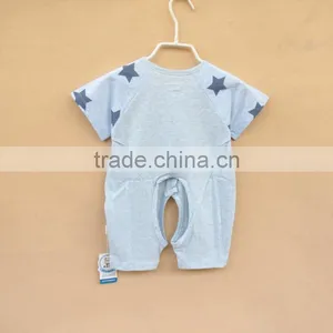 Wholesale Summer Striped Girls Baby Rompers Cotton Clothing thumbnail-5
