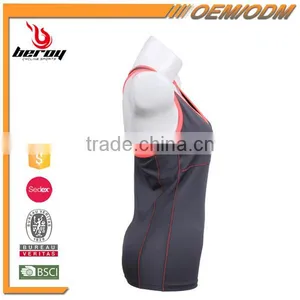 BEROY Fashion Ladies Yoga Wear Clothing, Sexy Body Fitness Tank Tops thumbnail-2