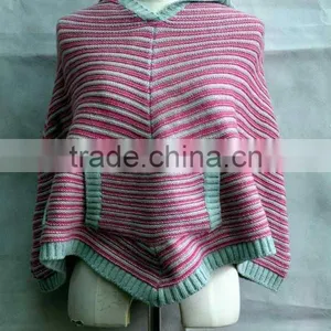 Ponch,knitted Poncho,poncho Sweater thumbnail-1