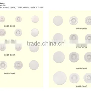 Hot Sale High Quality Colored Plain Plastic Snap Fasteners/buttons thumbnail-3