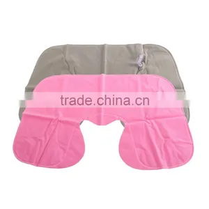 Portable Inflatable U-Shape Pillow Neck Rest Car Travel Comfort Headrest Car Flight Travel Soft Nursing Cushion thumbnail-5