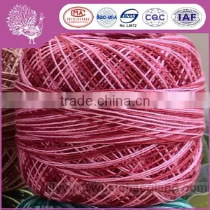 100% Mercerized Cotton / Egyptian Cotton ,reflective Knitting Yarn thumbnail-2