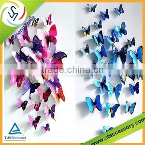 New Product Wholesale 3d Butterfly Wall Stickers Room Decor 3d Wall Stickers thumbnail-6