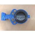 ISO & CE Certificate Cast Iron Body Handle / Gear Burrerfly Valve With Coated Nylon thumbnail-1