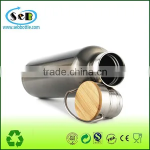 Sports Stainless Steel Insulated Water Bottle With Double Walled Vacuum With Wide Mouth thumbnail-4