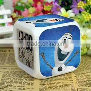 Wholesale Frozen Alarm Clock Colorful Digital Clocks Desktop Clock thumbnail-5