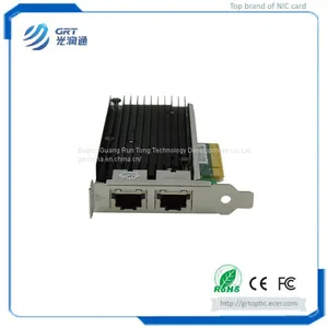 F1002T PCIe 10G 2-Port RJ45 Intel X540 Fibre Optic NIC Network Card for Server Switch thumbnail-5