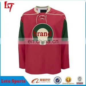Custom Sublimation Ice Hockey Jersey/ice Hockey Shirt/hockey Jerseys Equipments thumbnail-1