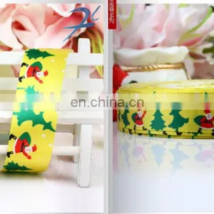 Hot Sell Stock Printed Christmas Ribbon thumbnail-3