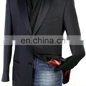 Natural Men's Slim Fit Wool Casual Suit thumbnail-1