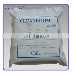 KB-4009 ISO Aprroved 100% Polyster Microfiber Cleanroom Wiper thumbnail-1
