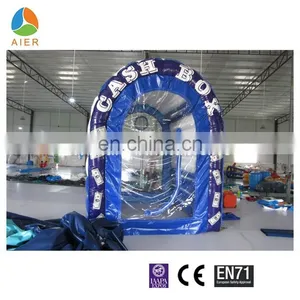 2015 New Designed Inflatable Cash Cube/Money Booth/Cash Box thumbnail-1