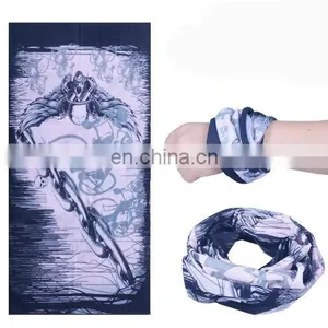 Fashion Cotton Digital Printing Custom Design Printed Multifunctional Bandana thumbnail-3