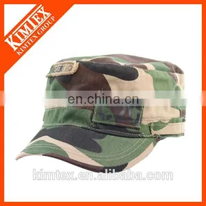 Custom Cotton Camouflage Military Cap With Logo thumbnail-1