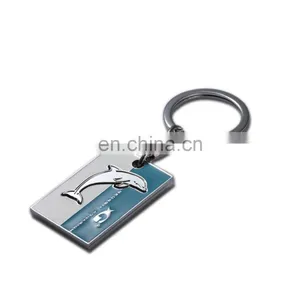 Custom Dolphins Metal Keychain,metal Keyring,souvenir Key Holder thumbnail-1