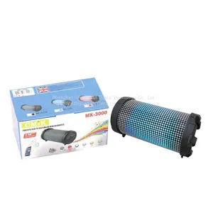 Portable Round Shape Wireless Speaker Mini Bluetooth Bazooka Speaker With Color Lights thumbnail-3
