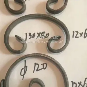 Wrought Iron Ornaments/ Wrought Iron Elements/ Wrought Iron Component thumbnail-3
