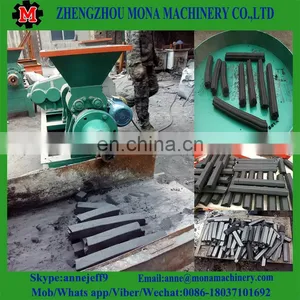 Cheap Price Coal Rod Making Production Line Supplier /Charcoal Coal Powder Extruder Supplier With Factory Price thumbnail-3