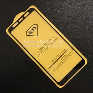 ETOPLINK 6D Full Cover LCD Screen Protector Tempered Glass Film for MOTO C C Plus thumbnail-4