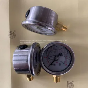 Factory Supply 63mm Hydaulic Oil Bottom Pressure Gauge 1.6Mpa thumbnail-2