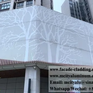 3mm Aluminum Wall Cladding Solid Aluminum Panel Metal Cladding Panel Supplier in Foshan, China thumbnail-4