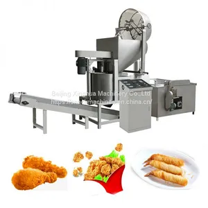 How Does The Full Automatic Continuous Meat Fryer Making Machine Work thumbnail-1