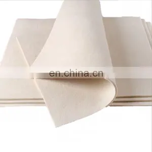 100%Wool Material and 1m*1m Sheet Wool Industrial Felt Rolls thumbnail-1