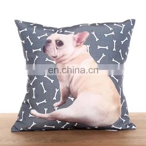 Ins Sofa Cushion Cute Fox Dog Animal Square Decorative Throw Pillows Case Cushion Covers thumbnail-2