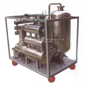 Krz Kryz Series Mobile Multi Stage Anti-Acid Anti-Dissolution Anti-Explosion Style Non-Heating Phosphate Ester Fire-Resistant Hydraulic Oil Purifier Oil Filtration Machine System Oil Cleaning Machine for Eh Oil System Recycling Ehc Fluid System Fyrquel- thumbnail-1