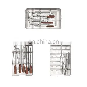 Factory Supply Anterior Thoracic&Thoracolumbar Plate System Spine Surgery Instruments Set thumbnail-1