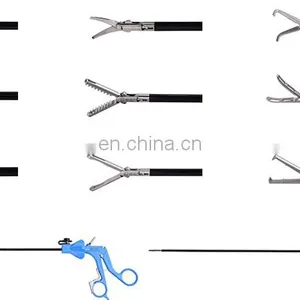 Geyi Autoclavable Reverse-teeth Grasper China Laparoscopic Forceps Medical Supplies thumbnail-1