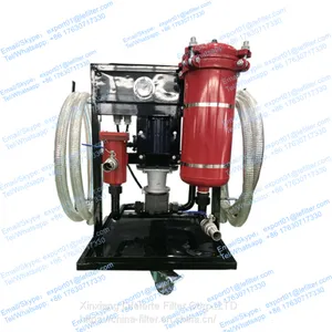 Hydraulic Oil Vacuum Filter Cart for Wood Working Powder Coating Metallurgy Customized Mobile High-precision Filtration thumbnail-1