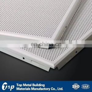 High Quality Indoor Use Fireproof/waterproof Metalwork/aluminum Clip-in Ceilings for Office Roof Decor thumbnail-4