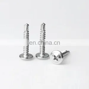 Stainless Steel 304 Zinc DIN7504N Pan Head Self Drilling Tapping Screw 410 thumbnail-2