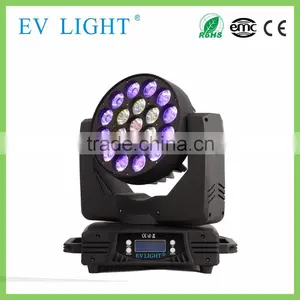 19pcs*15w RGBW Four in One Stage Sharpy Beam Moving Head Light thumbnail-6