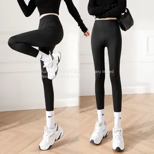 Show High Elasticity of New Fund of 2021 Autumn Winters is Cultivate One's Morality Show Thin Belly in Carry Buttock Tight Barbie Shark Pants Yoga Pants for Women thumbnail-1