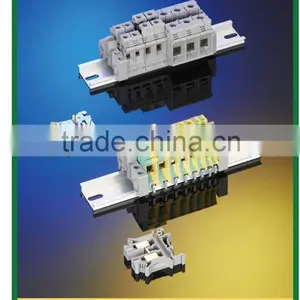 Terminal Blocks Connectors With Compact Din Rail AWG 30 - 10 thumbnail-2