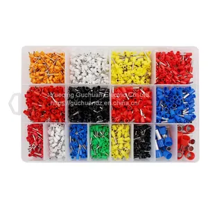 2120pcs European Style Tubular Terminal Block, Insulated Pin Terminal and Tubular Combination Set thumbnail-1