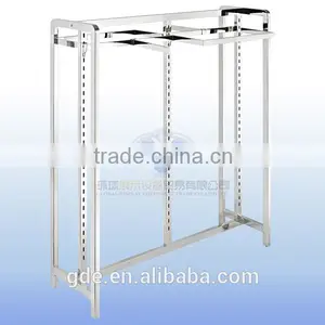 Stainless Steel Heavy Duty Garment Display Rack thumbnail-1