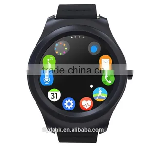2016 Round Screen Watch Ips Full Round Touch Screen Q2 MTK2502 Smart Watch for Android &ios. thumbnail-1